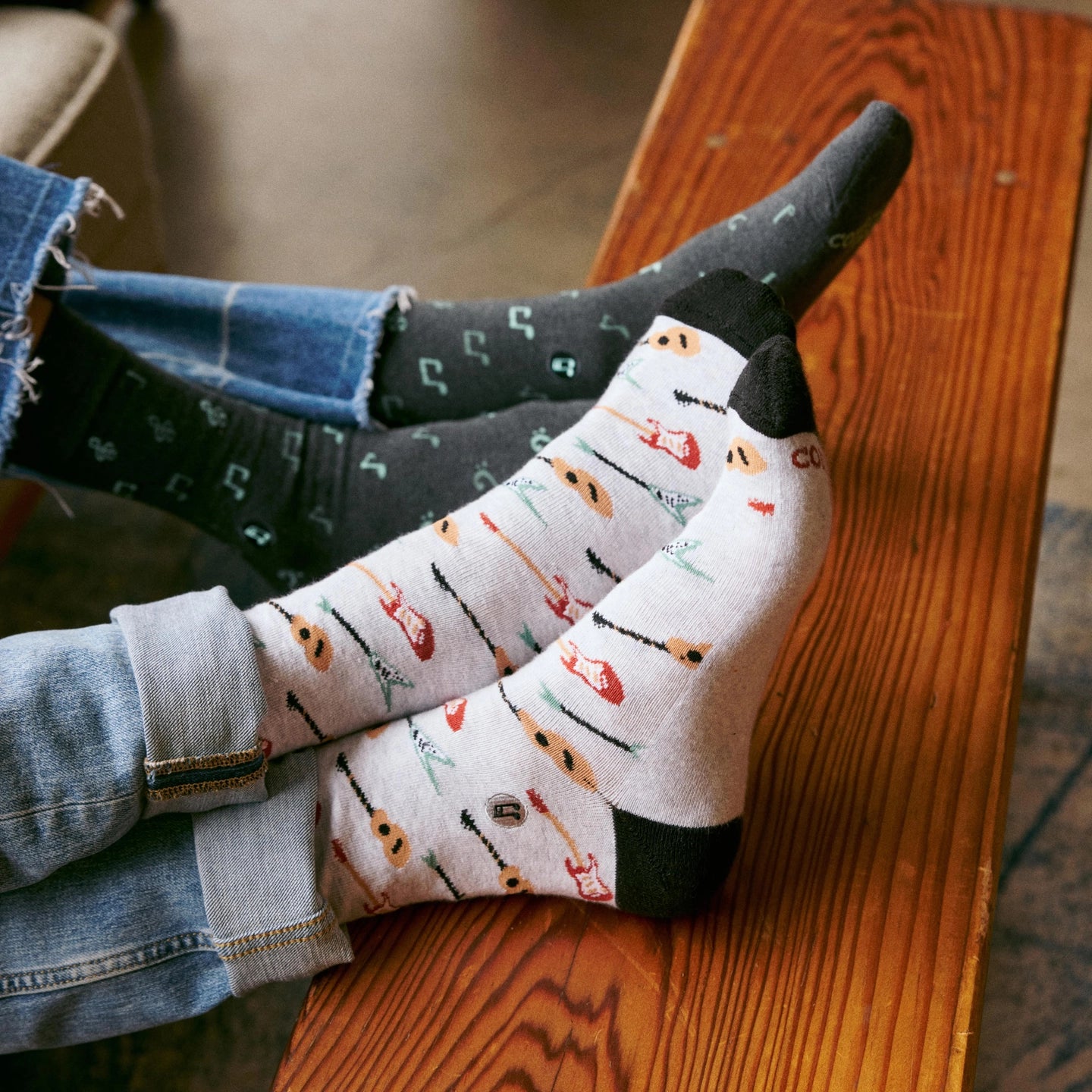 Socks that Support Music