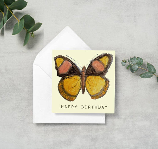 Butterfly Birthday Enclosure Card