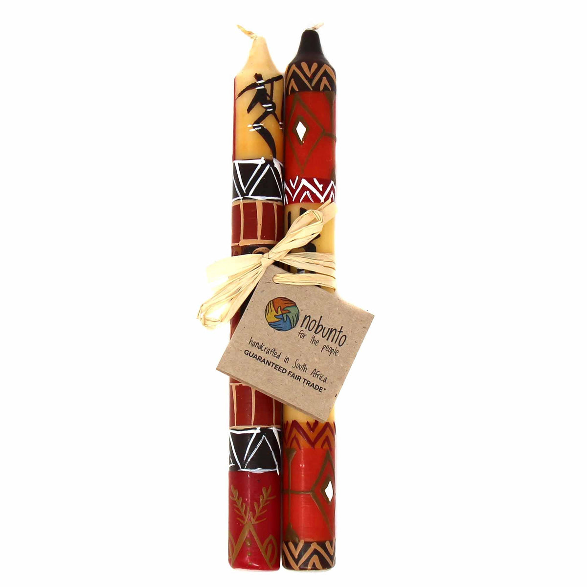Damisi Hand-Painted Dinner Taper Candles