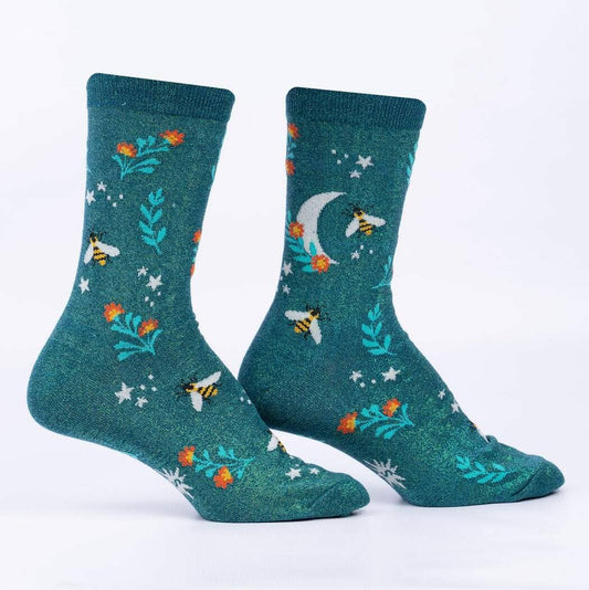 Bee Dazzling Crew Socks