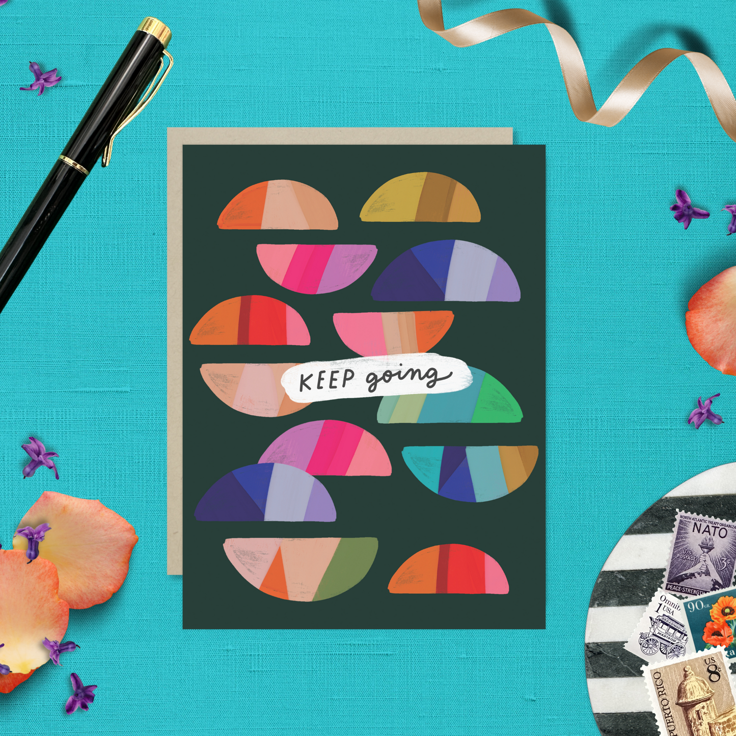 Keep Going Friendship Card