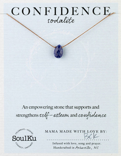 Confidence Sodalite Necklace