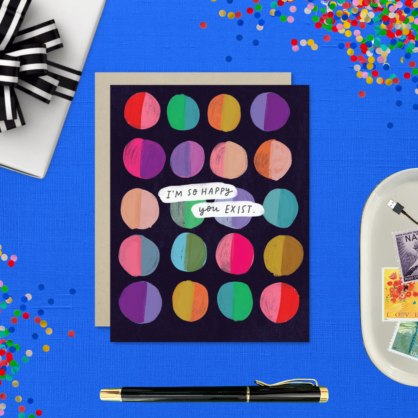 Happy You Exist Birthday Card