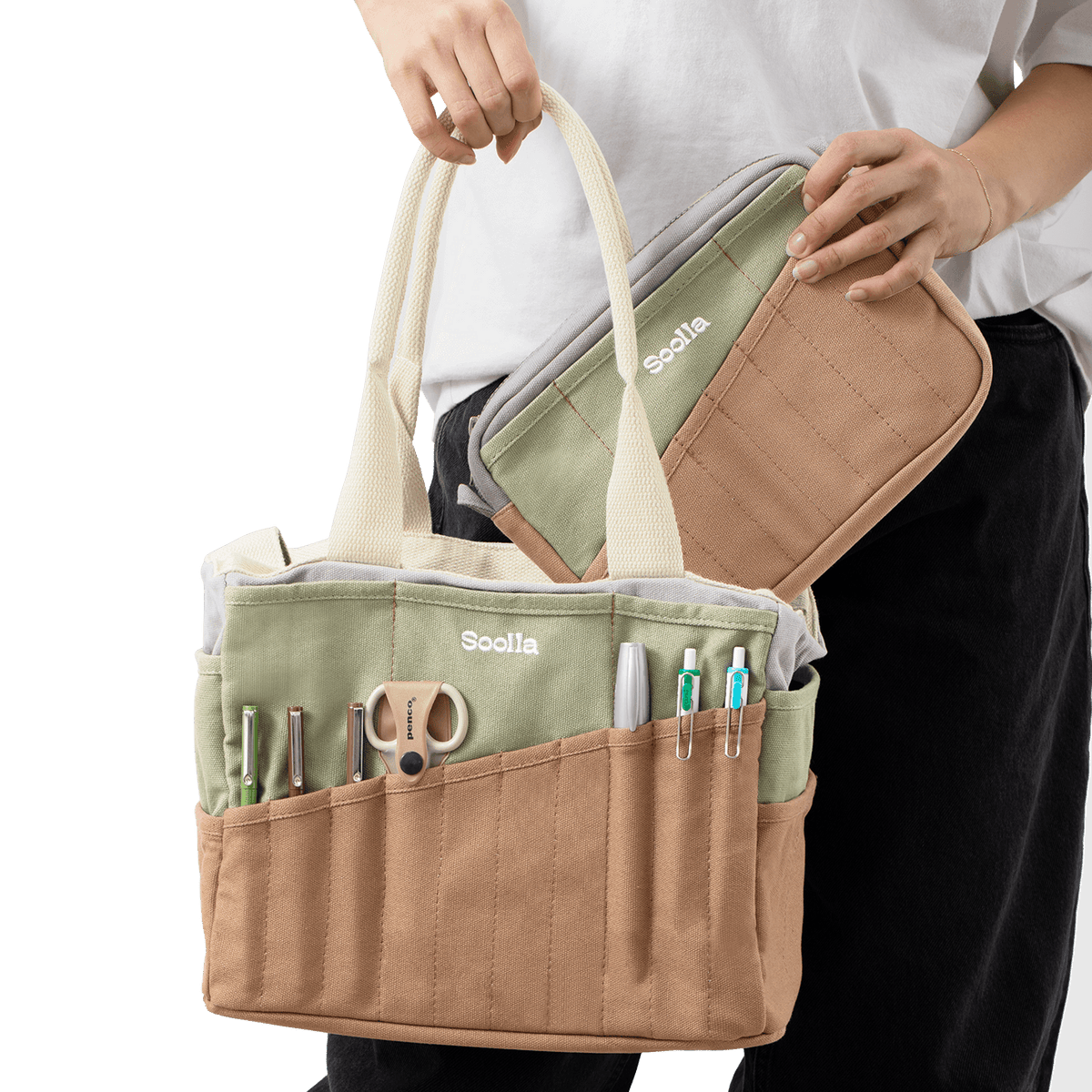 Studio Stationery Pouch in Marina
