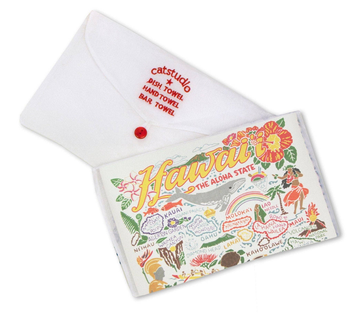 Hawaiian Isles Dish Towel