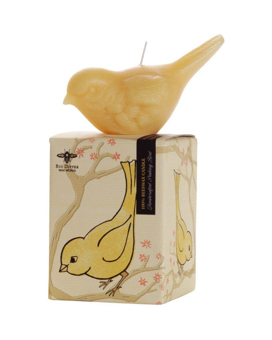 Pecking Song Bird Candle