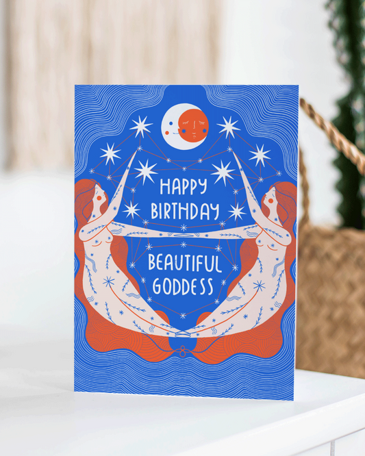 Birthday Goddess Card