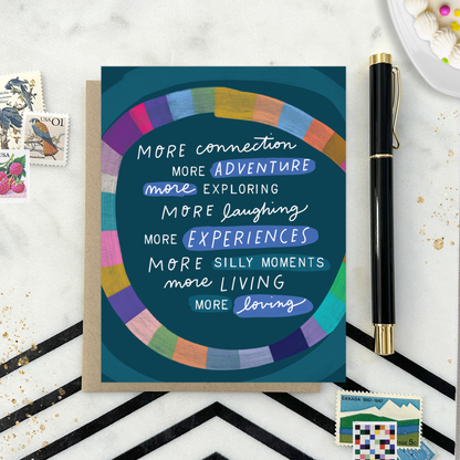 More Living Birthday Card