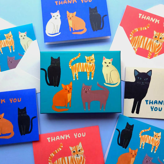 Pretty Paws Boxed Thank You Cards