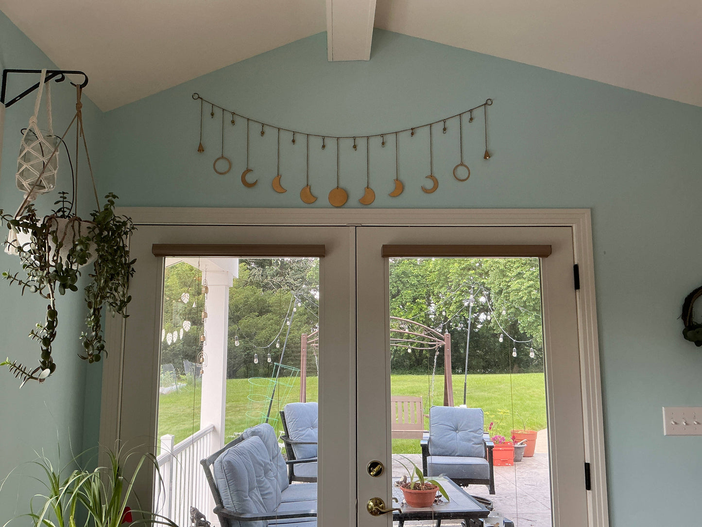 Gold Moon Phase Garland