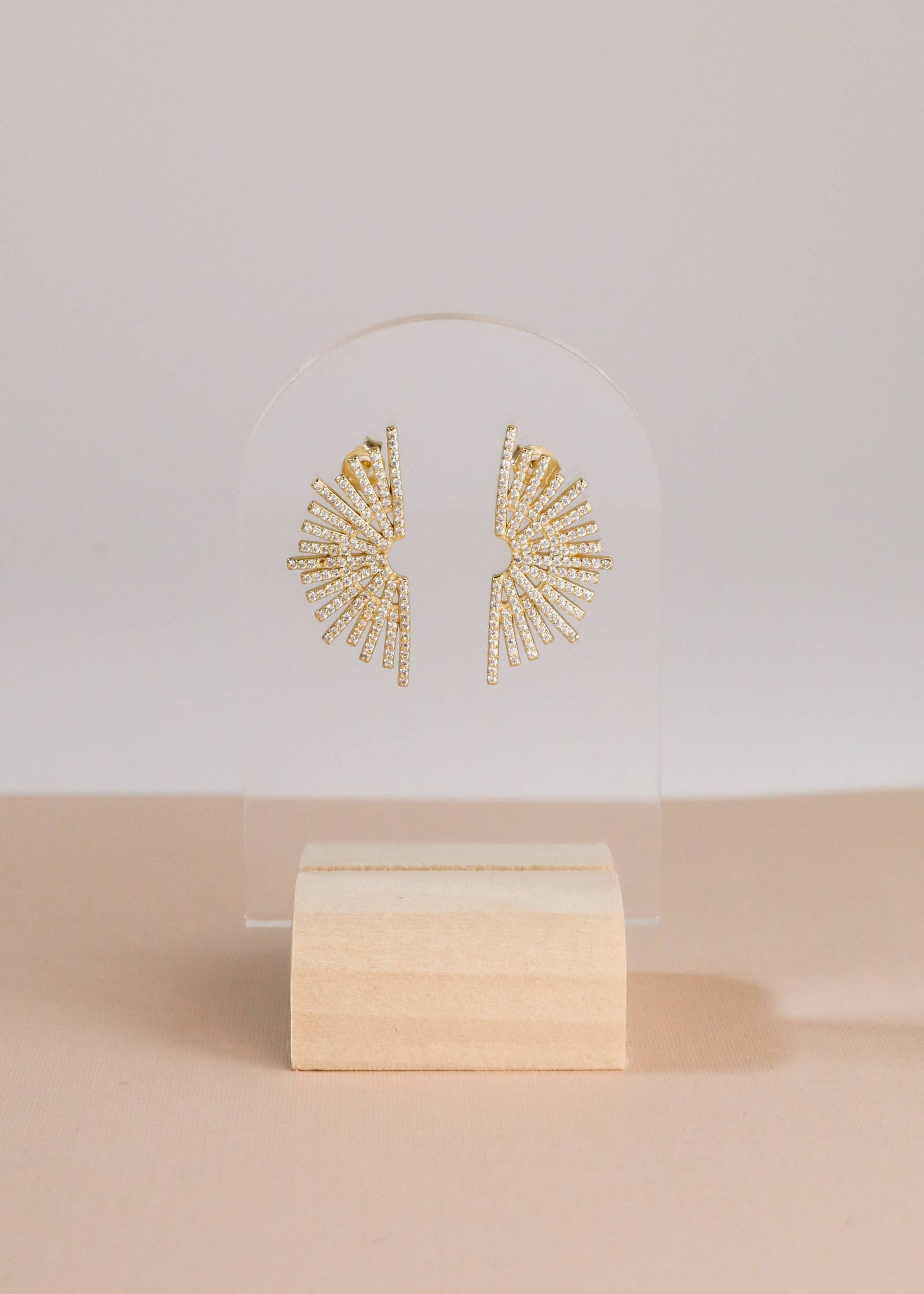 Gold Celestial Sunburst Posts
