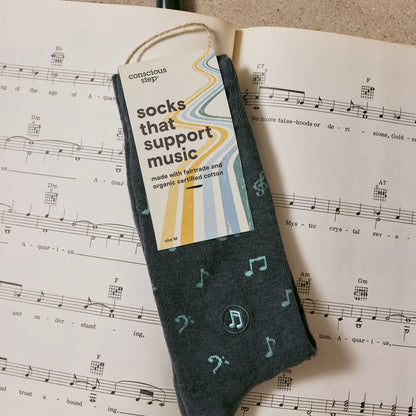 Socks that Support Music