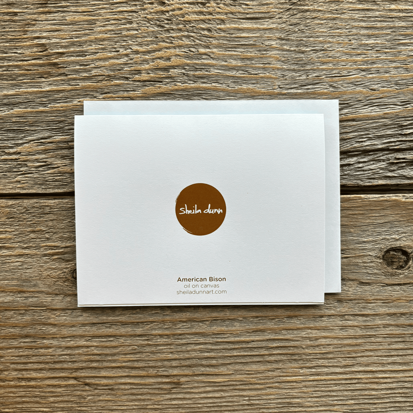 American Bison Card