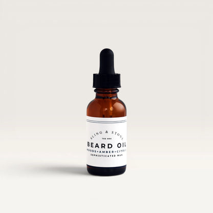 Wood+Amber+Citrus Beard Oil