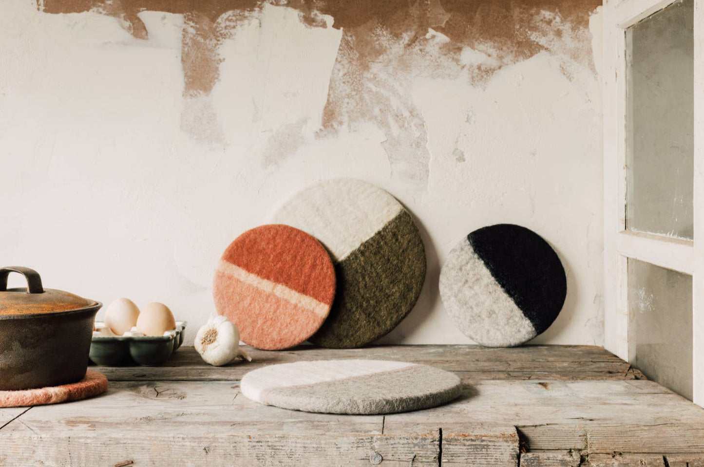 Sienna Felted Wool Trivet