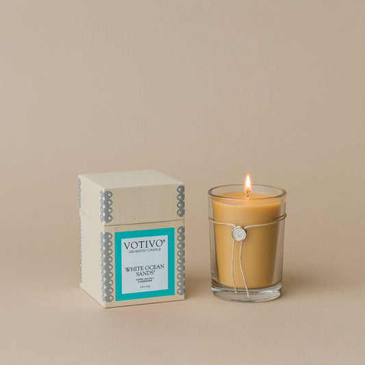White Ocean Sands 6.8oz Candle