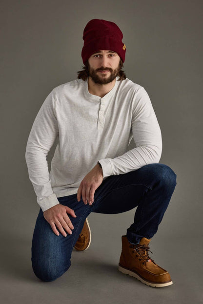 Burgundy Knit Beanie