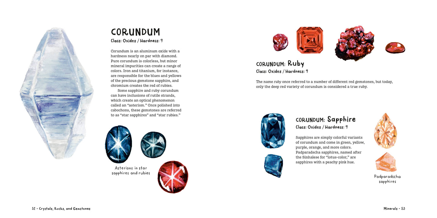 Crystals, Rocks, and Gemstones Book