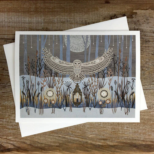 Dissolved Into A Silent Night Card