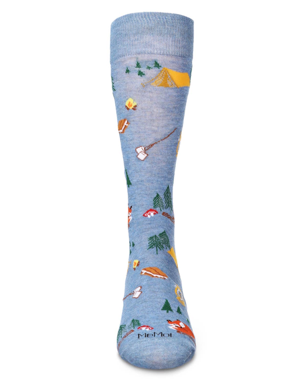 Camping Trip Bamboo Crew Socks: