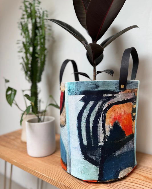 Fremont Basket in Azul