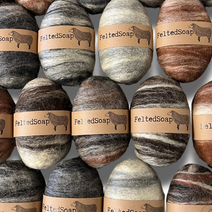 Felted Soap Natural Color