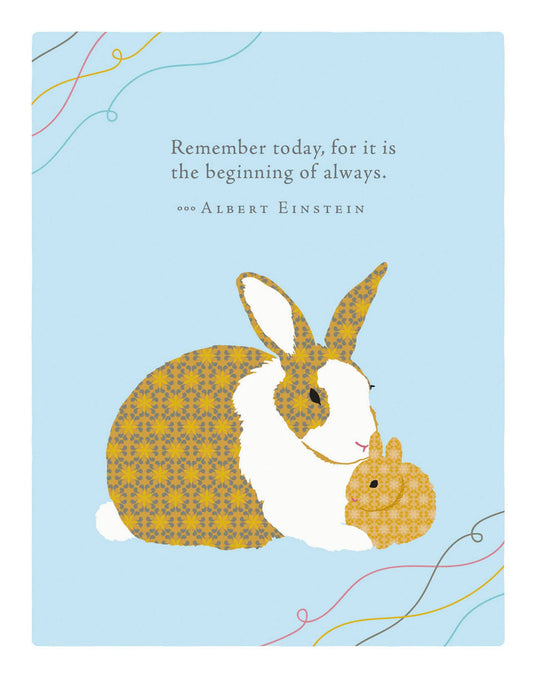Today is the Beginning Baby Card
