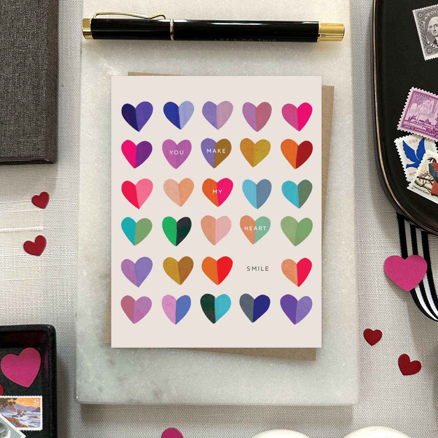 Heart Smile Love Card