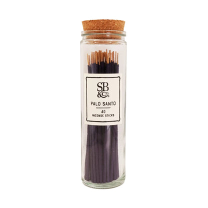Palo Santo Incense in Glass Jar