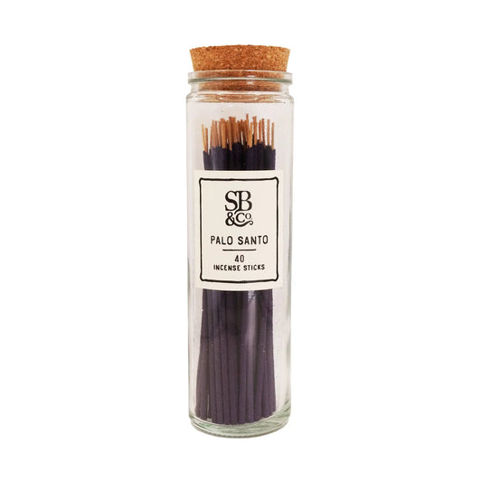 Palo Santo Incense in Glass Jar