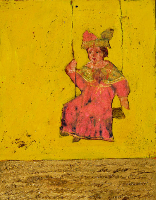 Swing Greeting Card