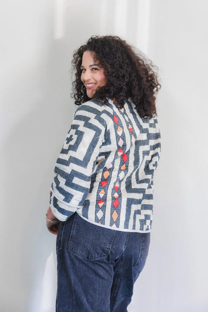 Hypnotic Short Quilted Jacket