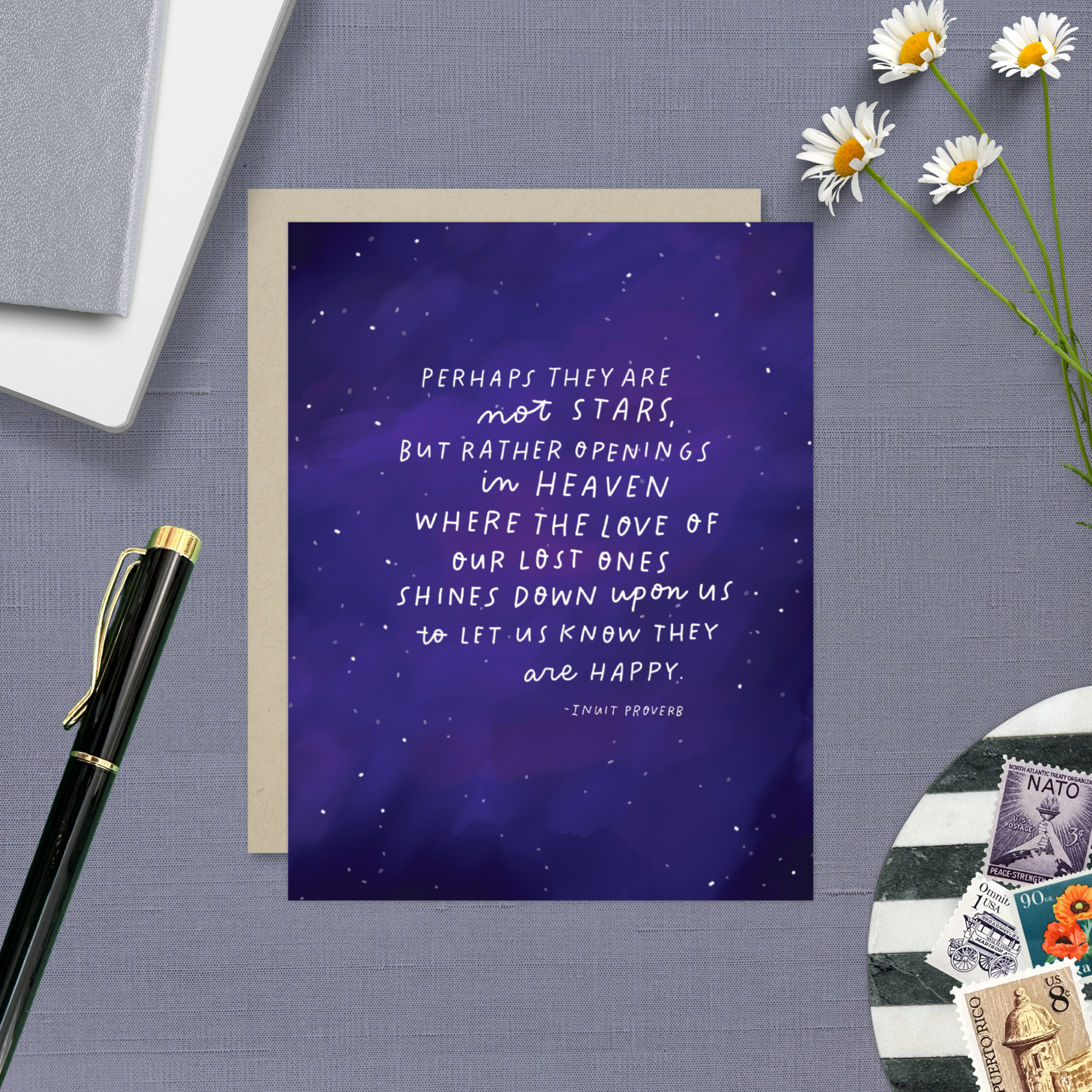 Inuit Proverb Sympathy Card