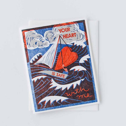 Your Heart is Safe With Me Card