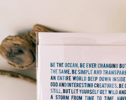 Be The Ocean Card