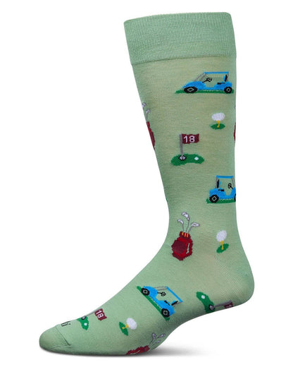 Tee Time Bamboo Crew Socks