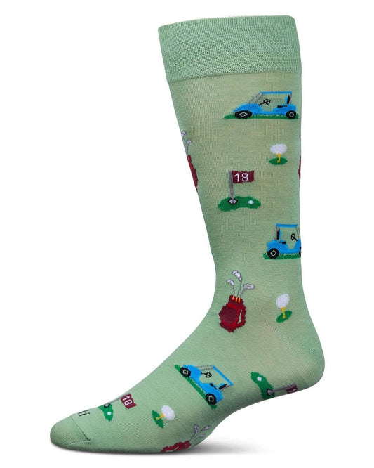 Tee Time Bamboo Crew Socks