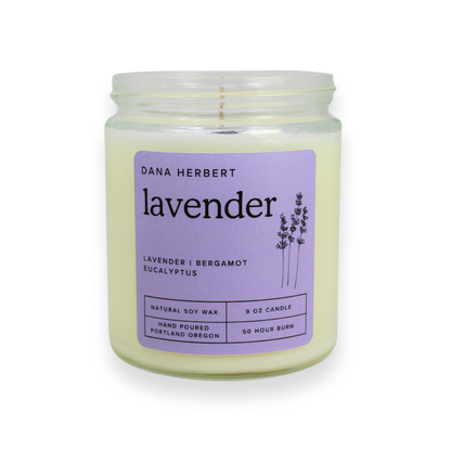 Lavender Jar Candle