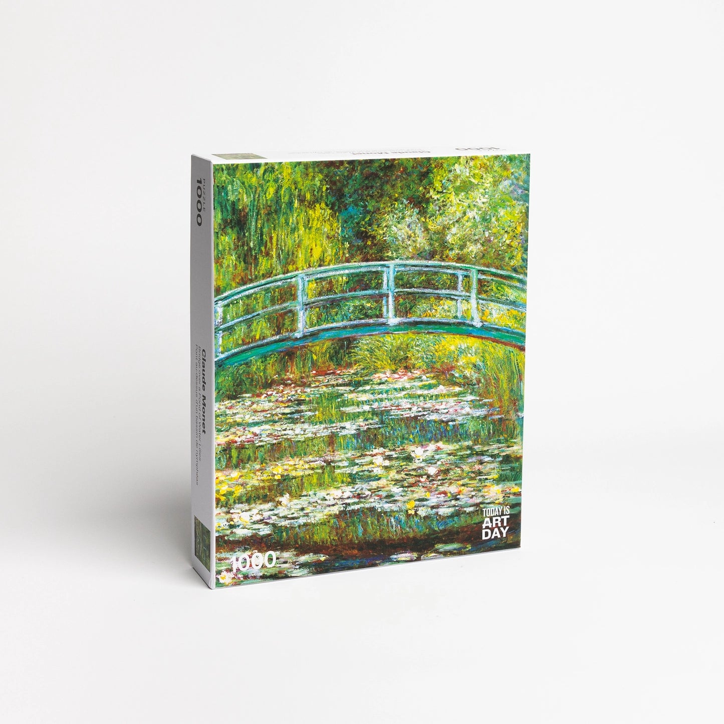 "Bridge Over A Pond of Water Lillies" 1000 Piece Puzzle