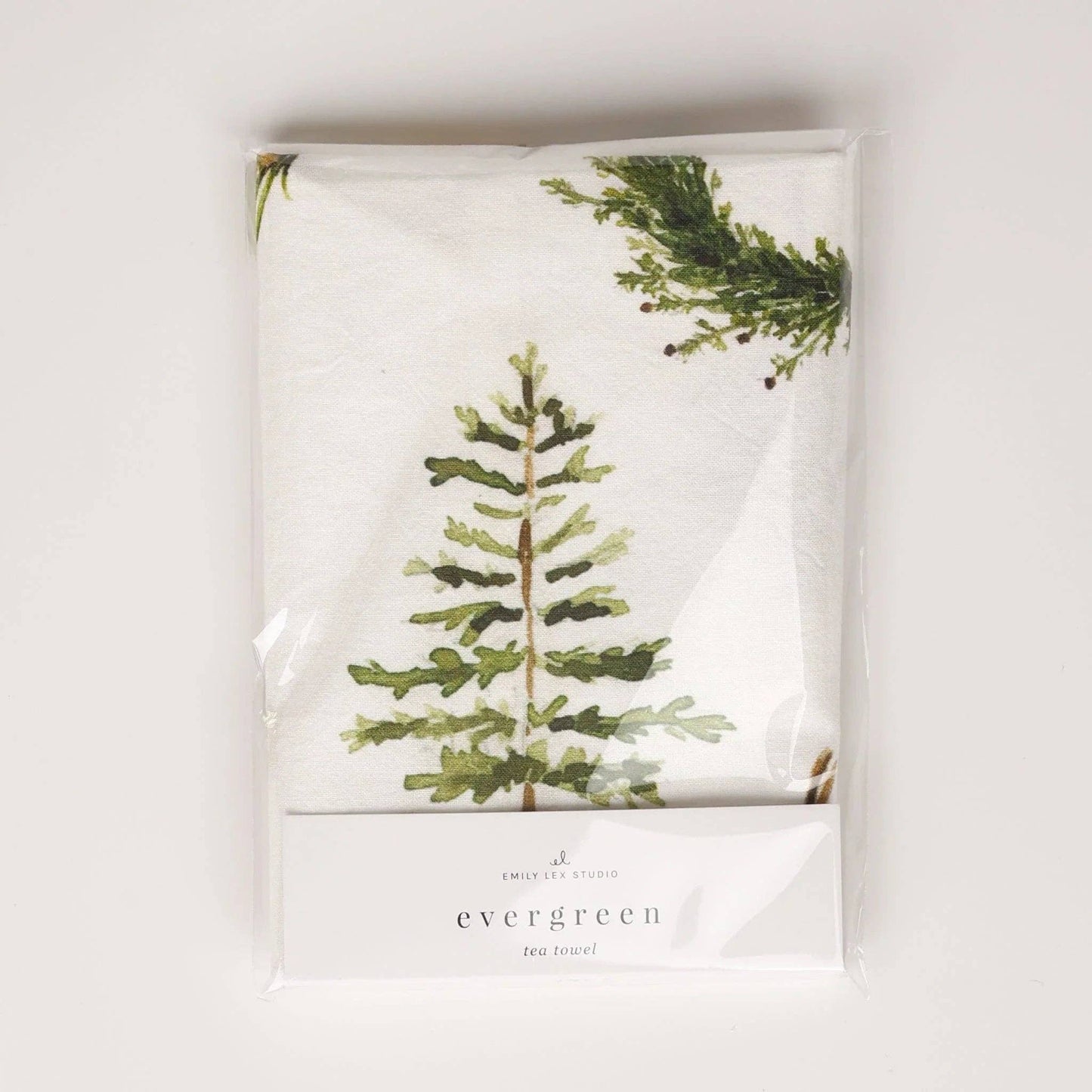 Evergreen Tea Towel