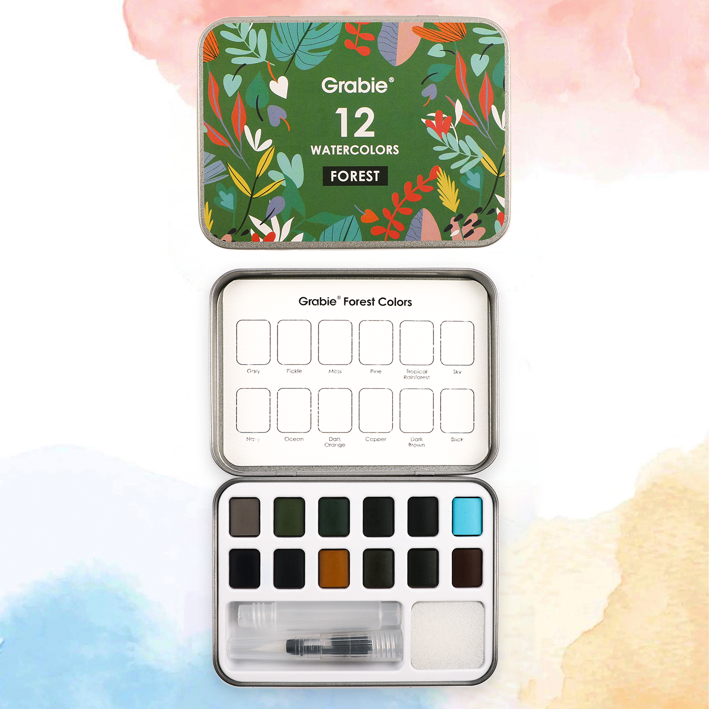 Forest Pocket Watercolor Set
