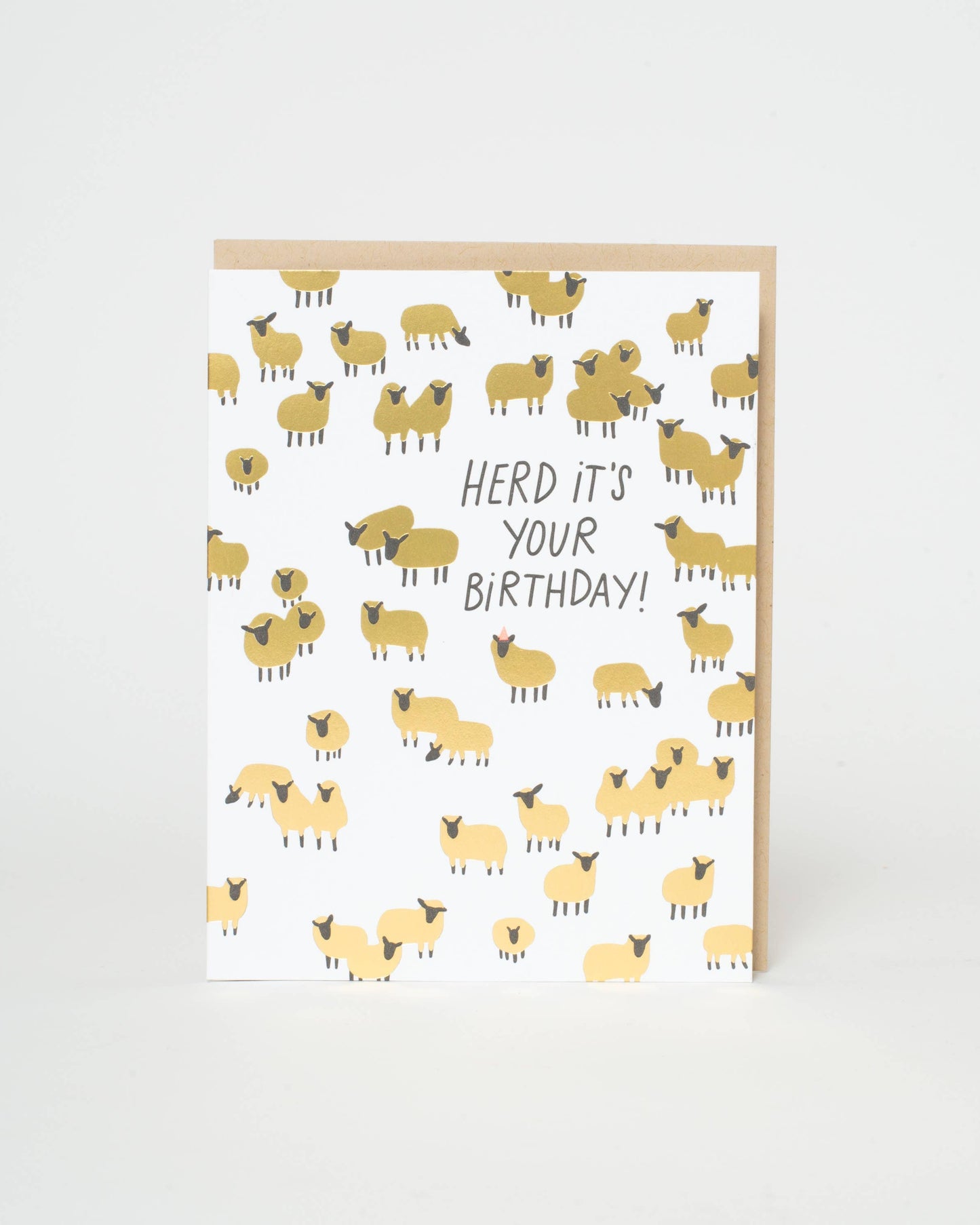 Birthday Sheep Herd Card