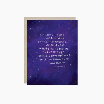 Inuit Proverb Sympathy Card