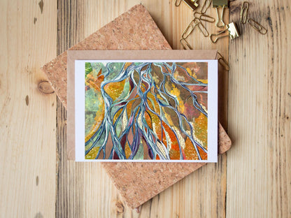 Confluence Greeting Card