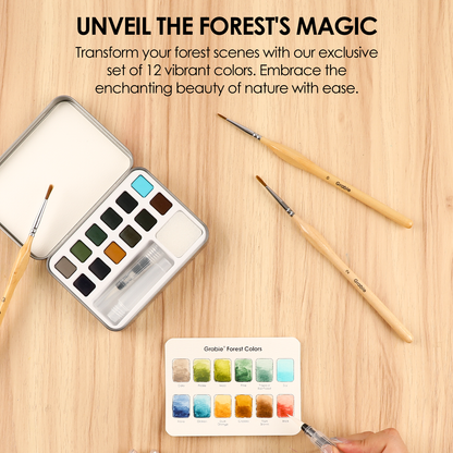 Forest Pocket Watercolor Set