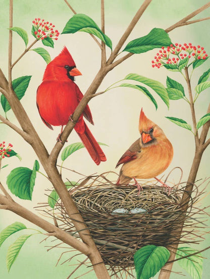 Northern Cardinals 500 Piece Puzzle