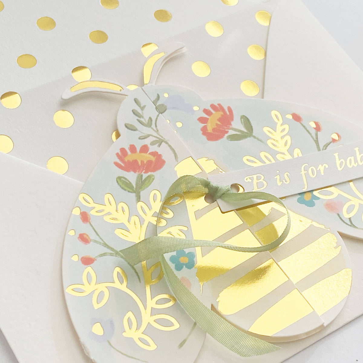 Bee is for Baby Card
