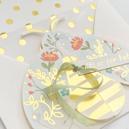 Bee is for Baby Card
