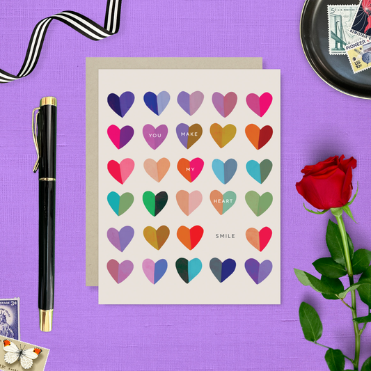 Heart Smile Love Card