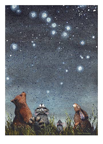 Constellations Greeting Card